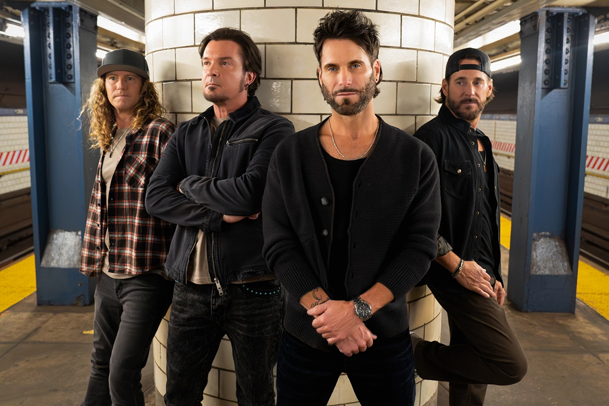 Parmalee band members Josh McSwain, Barry Knox, Matt Thomas and Scott Thomas
