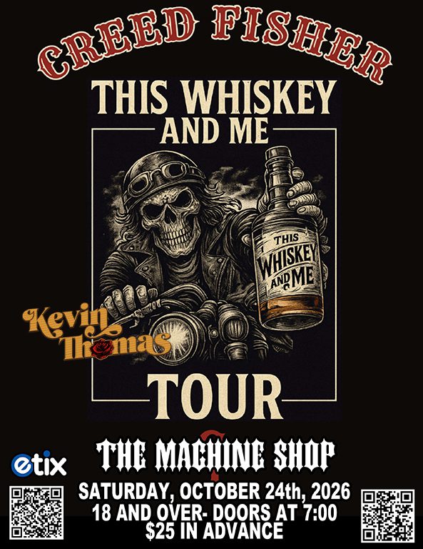 Creed Fisher – The Machine Shop