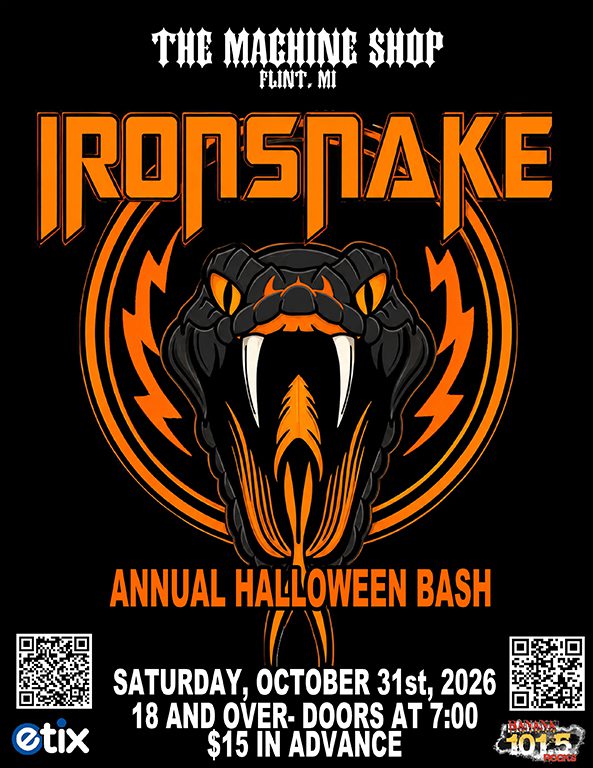 Ironsnake – Annual Halloween Bash – The Machine Shop