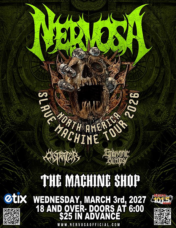 Nervosa – The Machine Shop