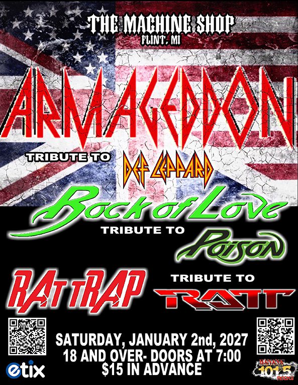 Rock Never Stops Tribute Tour – The Machine Shop