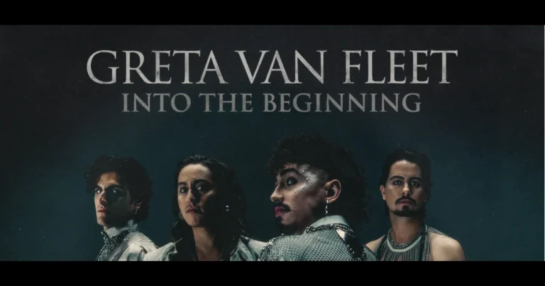 Greta Van Fleet Into the Beginning Tour 2027 official artwork