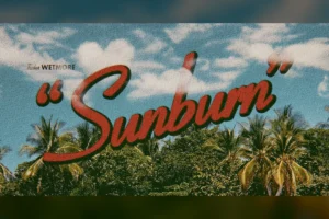 Tucker Wetmore "Sunburn" single artwork